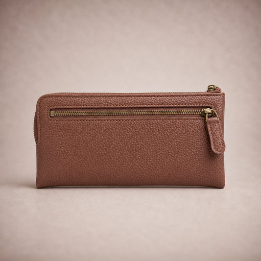 MITHI LONG WALLET - BROWN ( UNISEX )