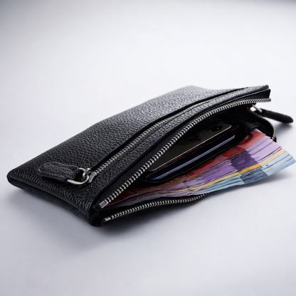 MITHI SMALL WALLET - BLACK ( UNISEX )