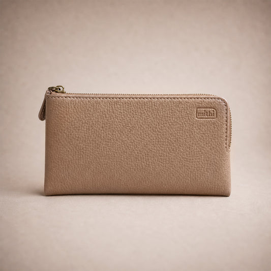 MITHI LONG WALLET - BEIGE ( UNISEX )