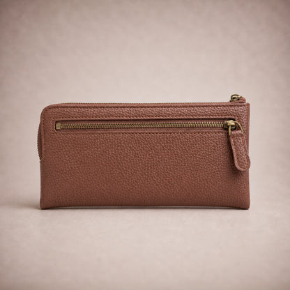 MITHI LONG WALLET - BROWN ( UNISEX )