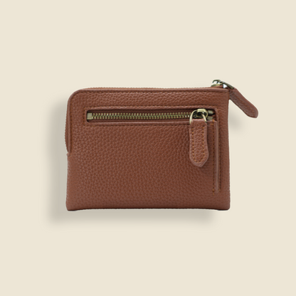 MITHI SMALL WALLET - BROWN ( UNISEX )