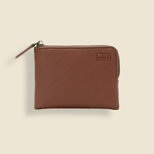 MITHI SMALL WALLET - BROWN ( UNISEX )