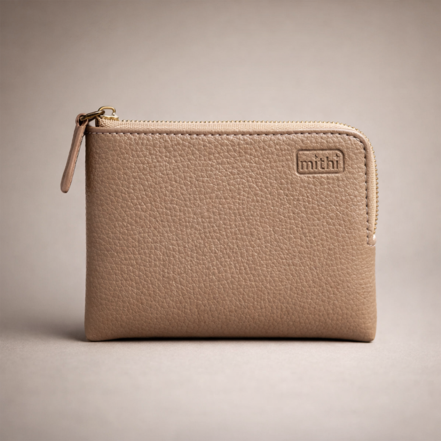 MITHI SMALL WALLET - BEIGE ( UNISEX )