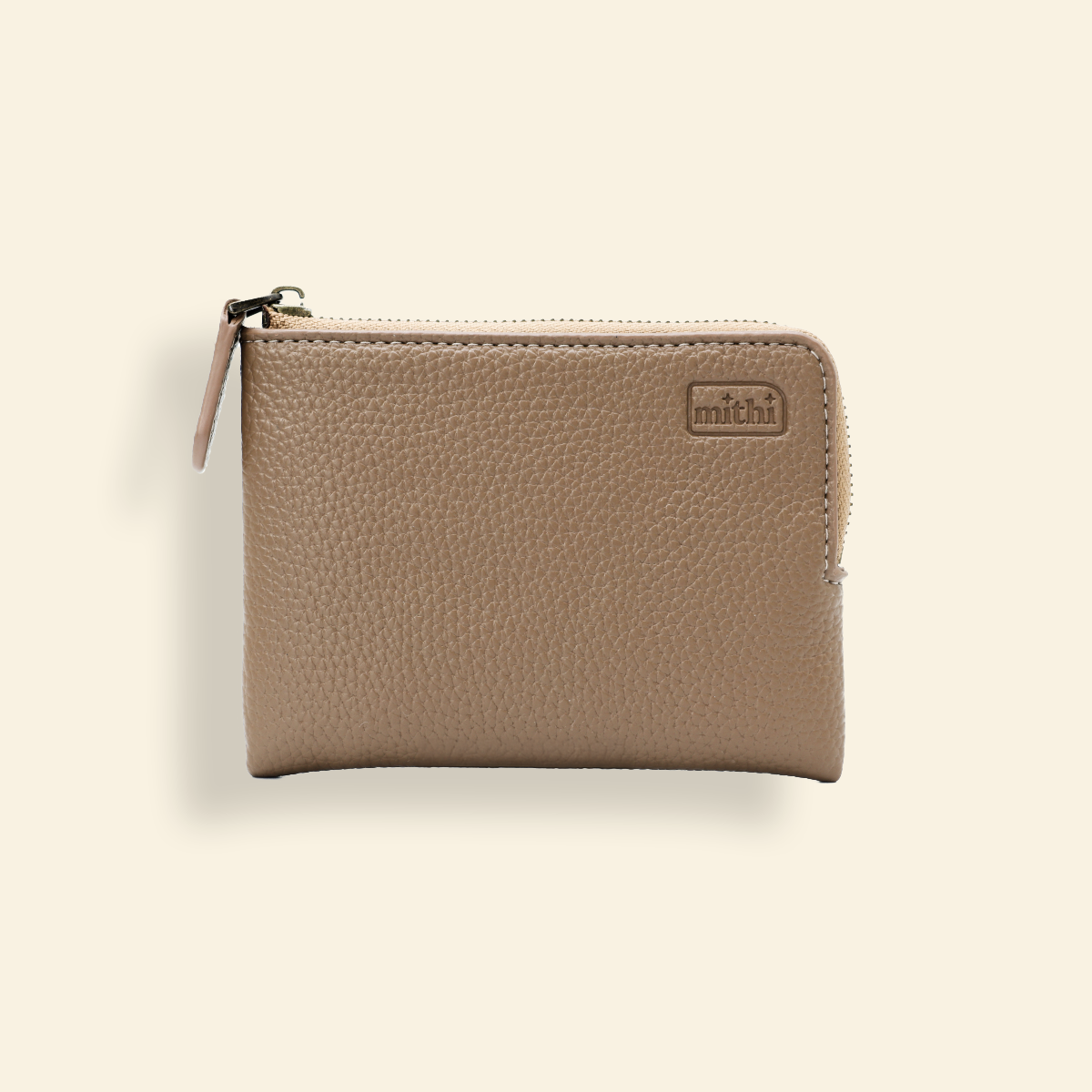 MITHI SMALL WALLET - BEIGE ( UNISEX )
